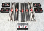 Lot Of 5 Lionel "O27" Gauge Track Sections W/remote Controllers. Fixed Price $22.50.