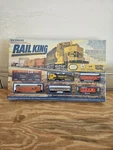 Bachmann Rail King Sante Fe Ho Scale Train Set New. Fixed Price $225.00.