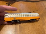 Ho Pcc Streamline Light Orange Trolley #3268 By Bachmann. Fixed Price $35.00.