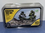 Woodland Scenics Realistic Tree Kit (6) 3" - 7" Tall TR1112 Model Train Diorama. Fixed Price $11.20.