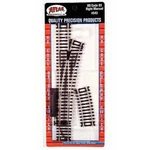 Atlas 0543 Ho Code 83 Nickel Silver 18" Radius Right Hand Manual Switch Turnout. Fixed Price $21.30.