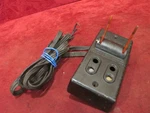 Lionel Gauge Prewar Metal Dual Switch Controller With Good Wire 1121C. Fixed Price $9.95.