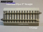 Lionel American Flyer Fastrack 5" Straight Gauge Af 2 Rail 6-49867 New. Fixed Price $5.84.