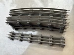 Lionel N.y. Tubular 72 Gauge Train Tracks 14 Straight 12 Curved. Fixed Price $100.00.