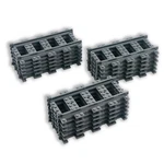 Train Set 18 Pcs Straight Fits Major Brands Building Toys. Fixed Price $26.25.