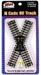 Scale Atlas 2567 Code 80 45 Degrees Crossing Snap-track. Fixed Price $11.86.