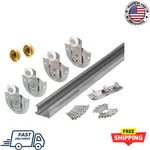 Prime-line 72 Bi-pass Sliding Closet Door Track Hardware Kit. Fixed Price $34.79.