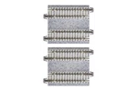 Kato Usa Inc. 2-7/16 Double Track Straight Concrete Ties One Size. Fixed Price $17.99.