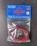 Atlas Track Terminal Joiners W/ Wire #6090 Scale 3-RAIL Train Power Layout. Fixed Price $14.95.