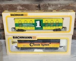 Bachmann Ho Scale Emd F9 Diesel Locomotive C&o #7071 Plus #1152 Box Car. Fixed Price $40.00.