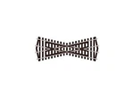 Peco Code 80 Short Insulfrog Crossing W/wood Ties Streamline 25 Degree SL-393. Fixed Price $34.98.