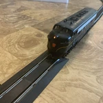 Bachmann Ho 63001 Pensy Emd F7A Diesel Loco 9654 Runs/lights. Fixed Price $40.00.