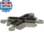 Bachmann Trains Snap-fit E-z Track 60 Degree Crossing (1/CARD) Nickel Silver. Fixed Price $40.55.