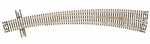 Atlas Code 55 Curved Turnout; 21-1/4IN Outside & 15IN Inside Radius Right 2059. Fixed Price $29.98.