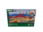Brio World 33388-4 Piece Railway Crossing Set Fun And Interactive Wooden Tr.... Fixed Price $19.99.