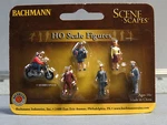 Bachmann Ho Scale City People Motorcycle Figures Train Bike BAC33101 New. Fixed Price $13.84.