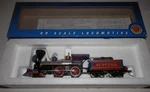 Bachmann Ho Powered 4-4-0 Central Pacific Jupiter Steam Loco & Tender #51124. Fixed Price $69.99.