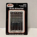 Atlas Railroad Ho Code 100 Bumpers Pcs Nickel Silver #843. Our X2009. Fixed Price $6.50.
