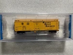 Nib Bachmann Silver Series Scale Pacific Fruit Express 50 Plug Door Box Car.. Fixed Price $14.95.
