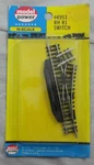 Model Power N Scale Railroad Right Rh R1 Switch #4953. Fixed Price $11.80.