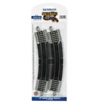 Bachmann Ez-track 18" Radius Curved Rerailer Ho Scale Pieces 44529. Fixed Price $14.55.