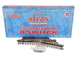 Atlas 6086 Nickel Silver O-45 Right Hand Remote Control Switch Turnout Ln/box. Fixed Price $78.99.