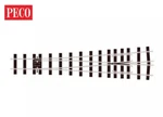 Peco Scale Code 200 Medium Radius Y Turnout SM-32 SL-E697. Fixed Price $131.22.