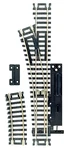 Atlas Ho 860 Code 100 Left Hand Manual Snap-switch Track. Fixed Price $21.95.