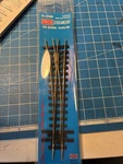 Peco HON30 Scale Code 80 Turnout Medium Radius, Left Hand SL-E496. Fixed Price $30.00.
