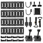Vevor E-track Tie-down Kit 1.3 Ft Rails Include 19 Pcs Accessories. Fixed Price $62.39.