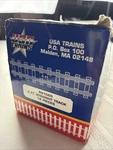 Usa Trains R-81060 24" Straight Track (12) Brass Scale Nib. Fixed Price $229.00.