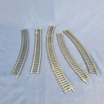 Feller Ho Scale Garnet Track Lot R18 Curves & Straights Made In Italy. Fixed Price $5.60.