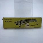 Marklin 5103 Ho Scale Curved Feeder Section (some Rusting Tracks). Fixed Price $14.00.