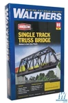 Walthers 933-3185 Single-track Railroad Truss Bridge Kit Ho Scale Train. Fixed Price $33.99.