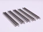 Scale Bachmann 5" Nickel Silver Straight E-z Track Set Of Gray Grey 4811A. Fixed Price $12.99.