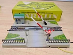 Clean C60S Marklin 3RAIL Ho Metal Level Crossing & Shack #7054 Manual Op Boxed. Fixed Price $39.99.