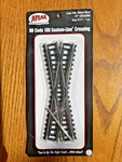 Ho Atlas Switch #171, 19 Deg Crossing, Code 100 Nickle-silver New- Free Shipping. Fixed Price $22.00.
