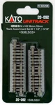 Kato 20-092 Unitrack Straight Assortment Set B. Fixed Price $19.65.