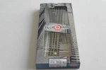 Three-rail Narrow Gauge Turn Left 228MM / Hoe-ho Tillig 85196. Fixed Price $133.22.