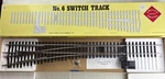 Aristo-craft 20340 No. 6 Stainless Steel Left Manual Switch Nos. Fixed Price $225.00.
