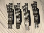 Lot Of 4 Atlas Ho Scale Snap Switch Right Train Track Ns 271 Ms 251 Model. Fixed Price $25.00.