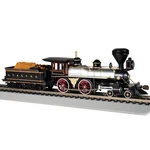 Bachmann 51007 4-4-0 American Santa Fe Steam Locomotive W/ Wood Load Ho Scale. Fixed Price $199.99.