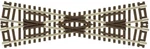 Atlas Z Scale Code 55 19-DEGREE Crossing Model Train Track. Fixed Price $15.99.