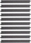 Kato N Gauge Straight Track 248MM 10 Pieces 20-000-L Railway Model Supplies. Fixed Price $31.67.
