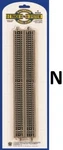 Ez Track 10" Straight (pack Of 6) Nickel Silver Rails BAC-44815. Fixed Price $20.79.