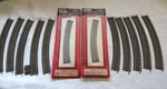 Atlas Model Train Lot Ho Snap Tracks Nickel Silver Rail Pcs 22" Radius. Fixed Price $13.00.