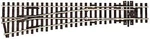 Peco Code 100 Medium Radius Left Hand Turnout (insulfrog) - Ho Scale Model. Fixed Price $37.41.