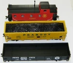 Gauge Bachmann Echo Valley Express Car Set W/ Caboose Hopper Gondola. Fixed Price $69.95.