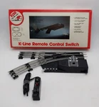 K-line K-375 42" Left Hand Remote Control Switch Turnout Ex/box. Fixed Price $39.99.