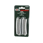 Kato 20121 315MM 12-3/8" Radius Curve Track 15-DEGREE (4) : N Scale. Fixed Price $9.99.